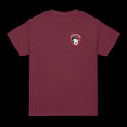 Roasting Misogyny_ Roasted By Mom Coffee Front tshirt red