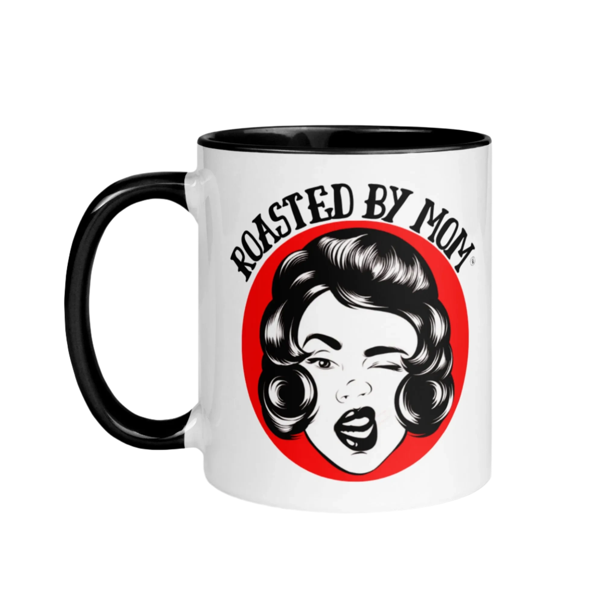 Roasted by Mom Coffee Mug